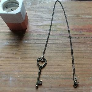 Park Lane Heart Key Necklace